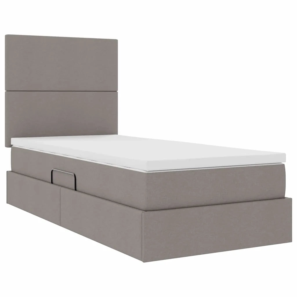 Letto con contenitore e LED Talpa 90 x 200 cm Poliestere