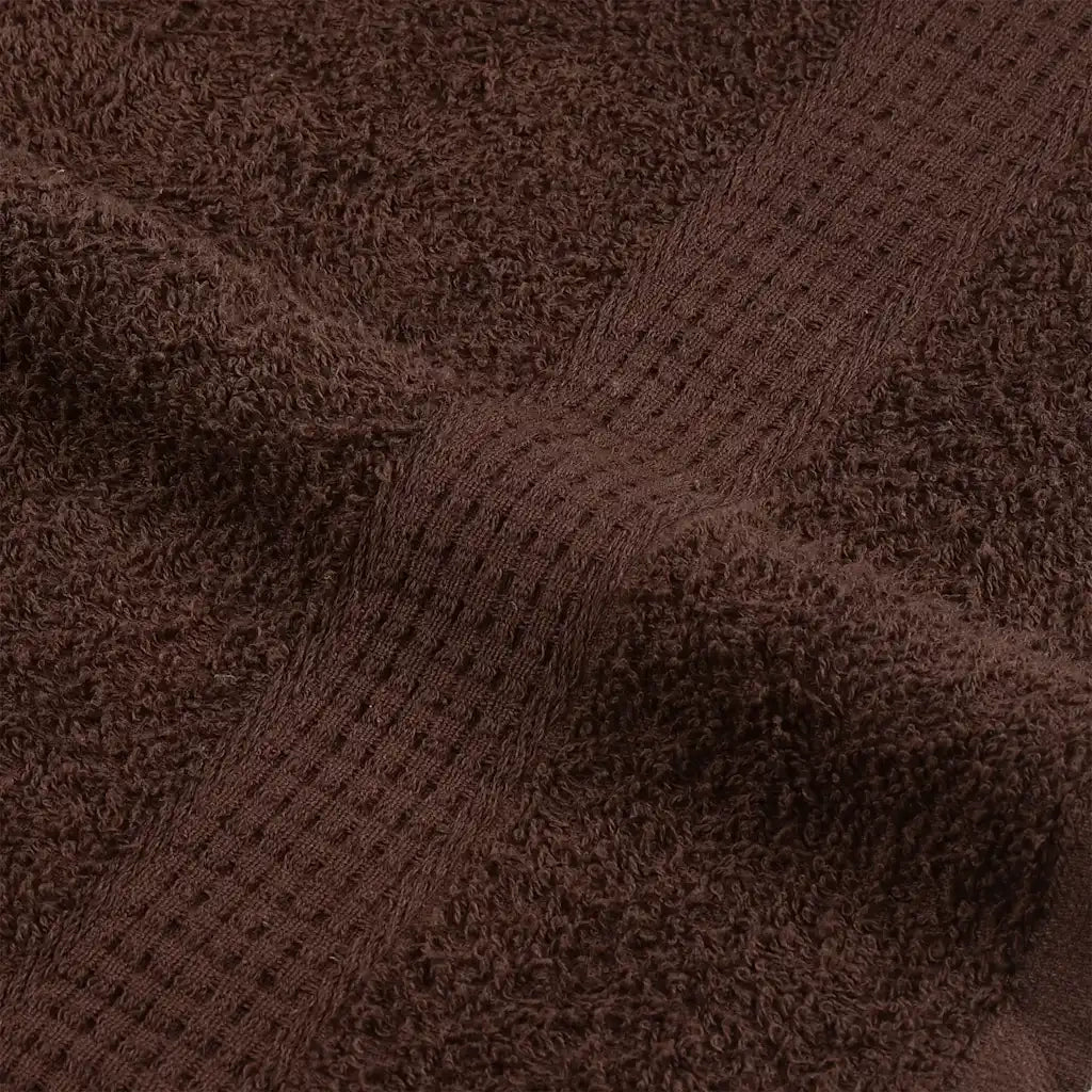 Asciugamani per ospiti FROGN 4 pz | Teli per bagno Marrone 30x50 cm 360 g/m2