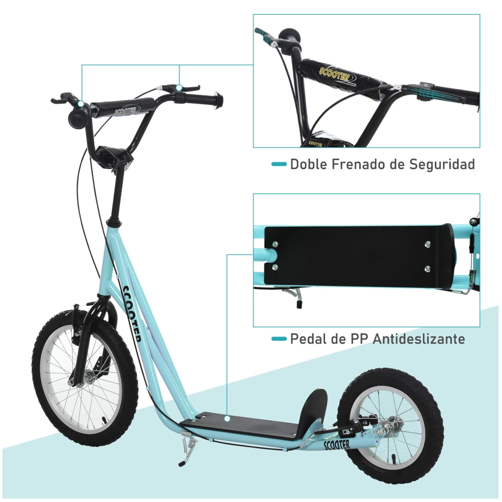 Patinete per Bambini ¨C Minimal ¨C Blu 135x58x88-94 cm