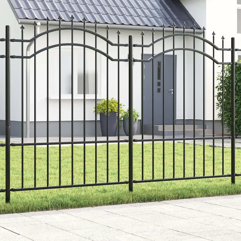 Recinzione per Giardino Woerden Grigio 240 x 190 cm 42003961