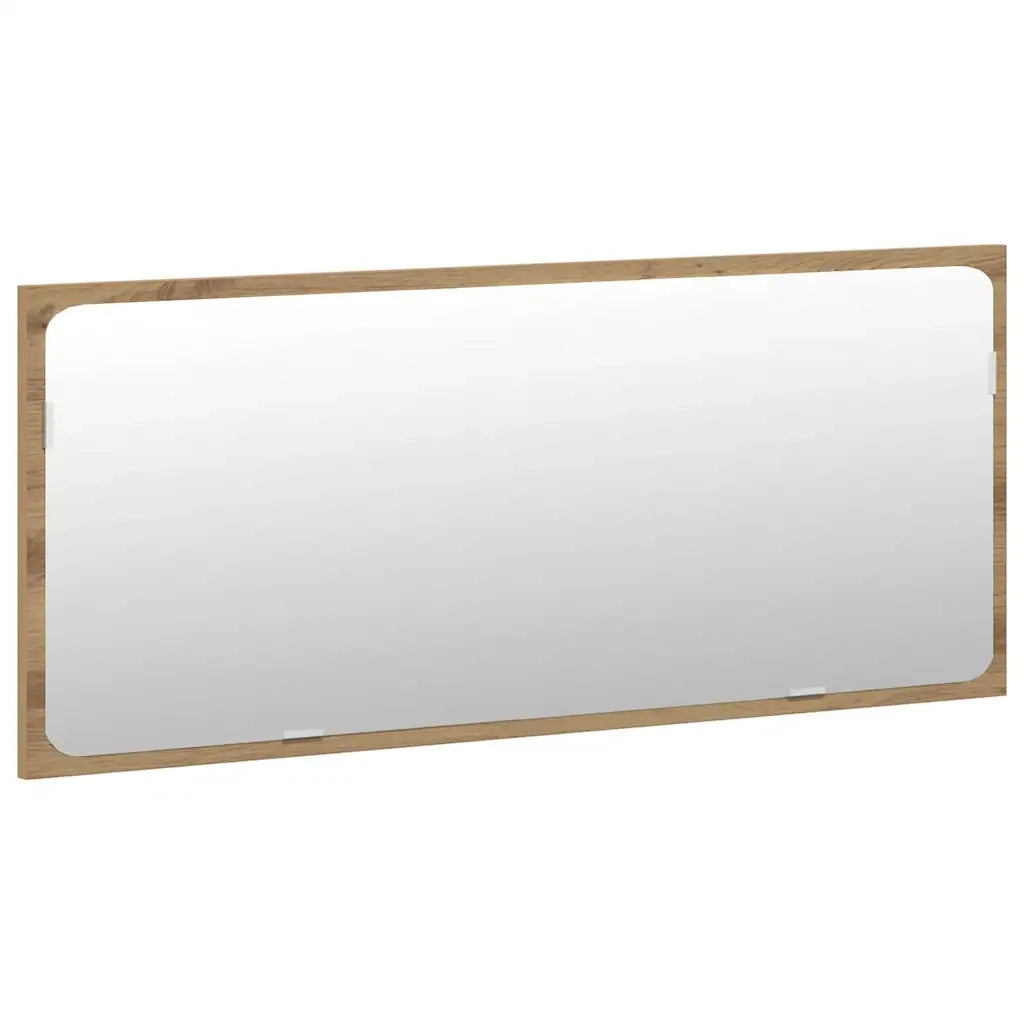 Set Mobili da Bagno 3 pz Rovere Artigianale Legno Multistrato 3328912