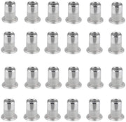 Viti a cilindro in acciaio inossidabile a 15 mm - M6 - 100 pezzi - argento