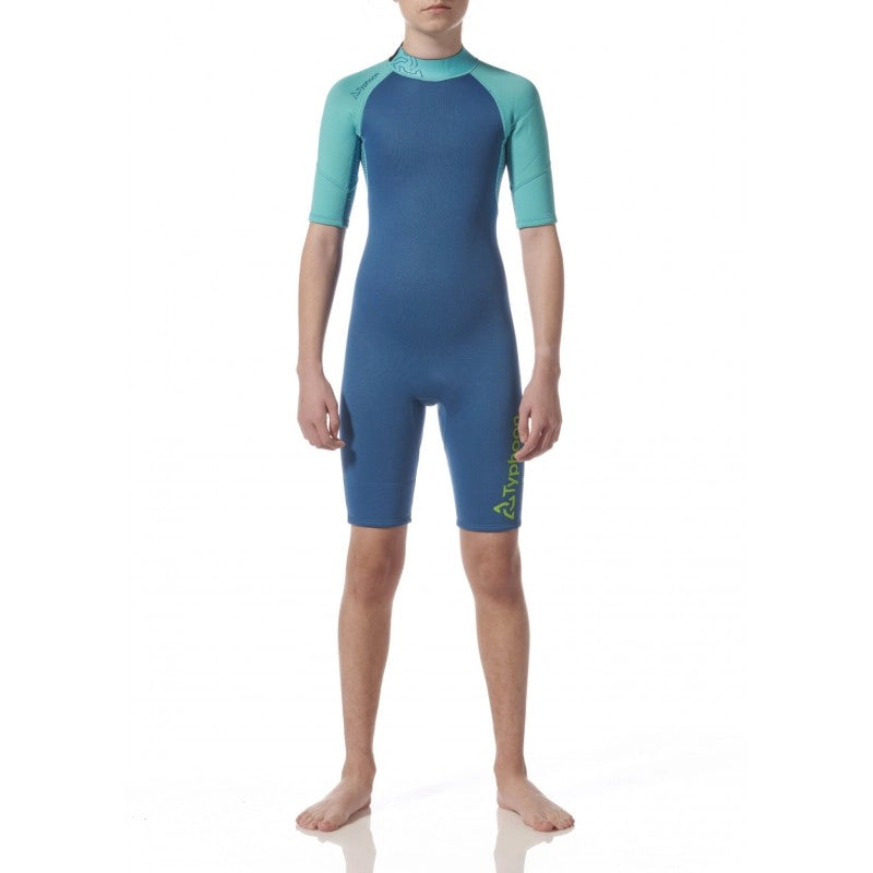 MUTA SHORTY AZURE/OCEAN RAGAZ TG.L SHORTY ESSENTIAL YOUTH WETSUIT SIZE M