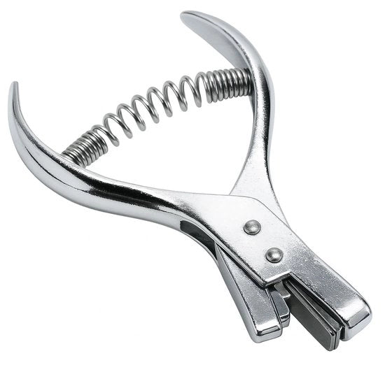 Zange a punta schiacciata 2mm - Zange a U perforante - Zappa per taglio - Acciaio inossidabile - Duraturo - Manopole ergonomiche - Pala per perforazione