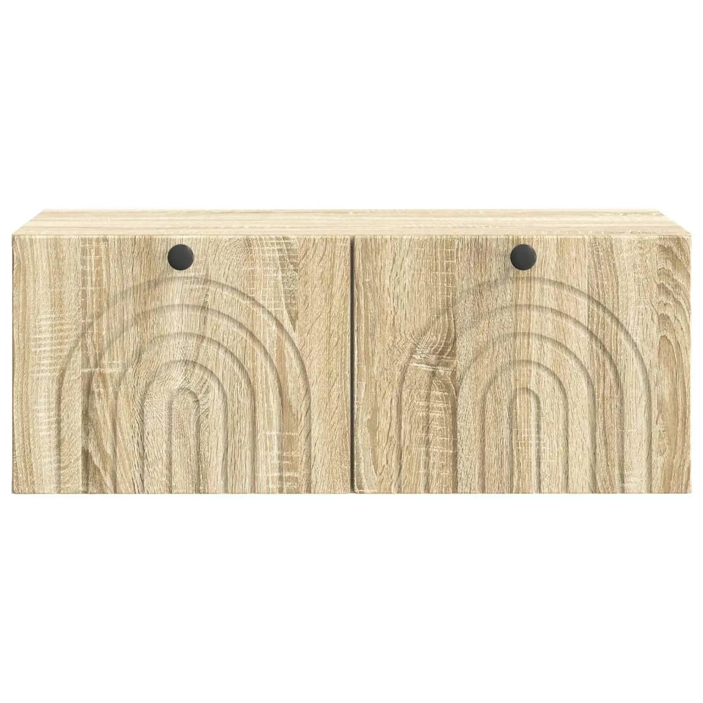 Mobile Porta TV da Muro Rovere Sonoma 78,5 x 41 x 30 cm 898177