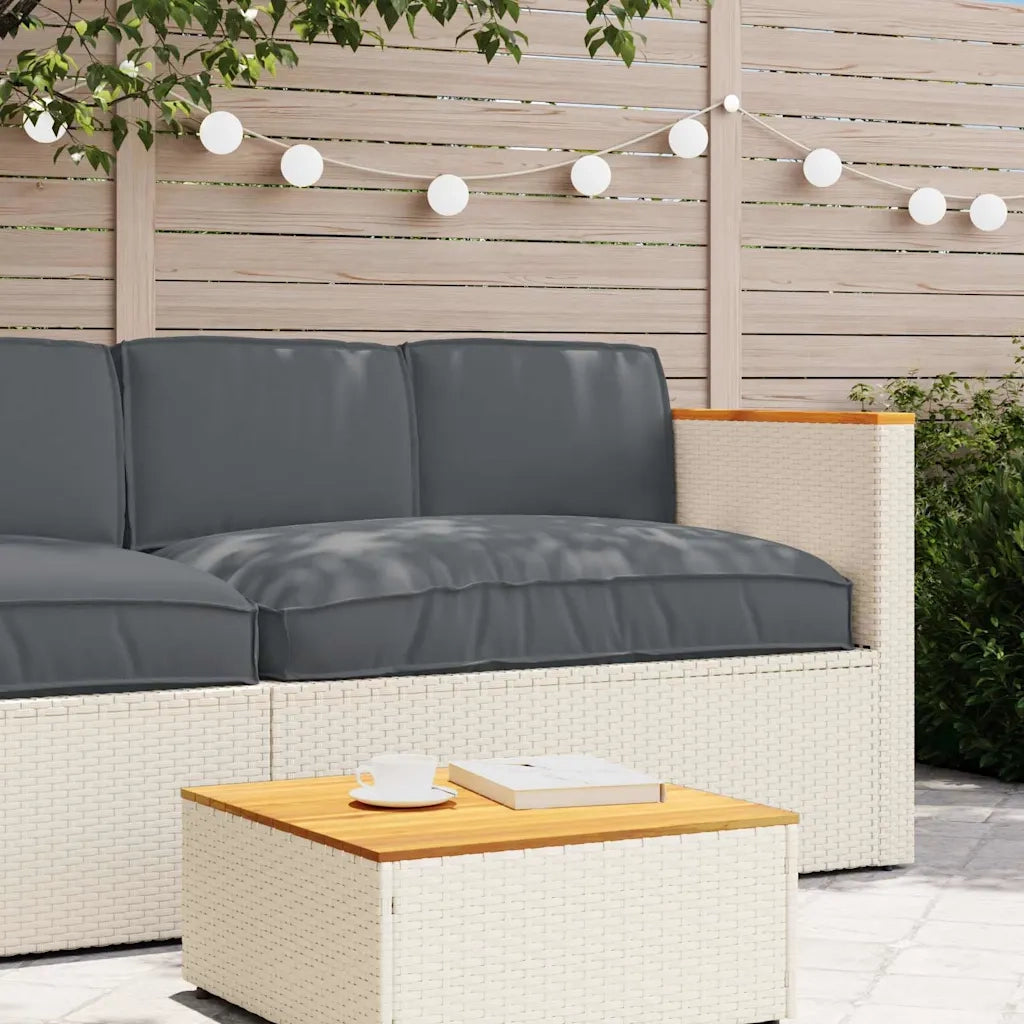 Set di Cuscini 3 pcs Antracite Tessuto Oxford 3402129