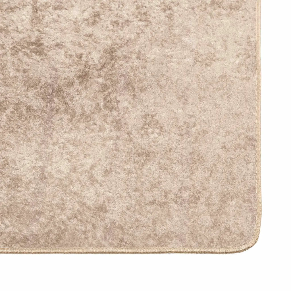 Runner Tappeto MARSA Beige 50 x 100 cm Poliestere e PVC 42023073