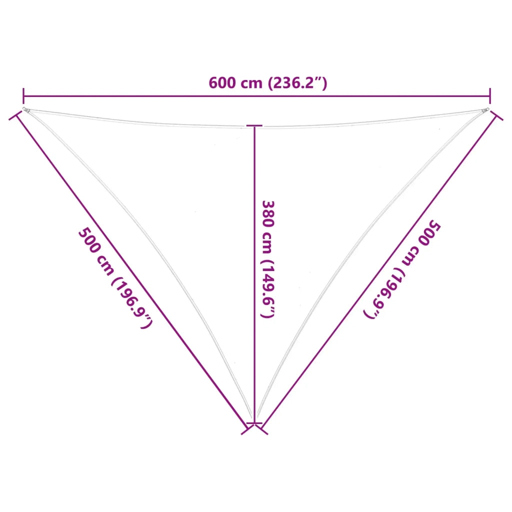 Telo Ombra da Esterno Giallo e Bianco 5 x 5 x 6 m 42031173
