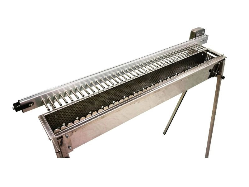 Barbecue arrosticini Tecnoroast TRS-40B inox automatico batteria ed elettrico