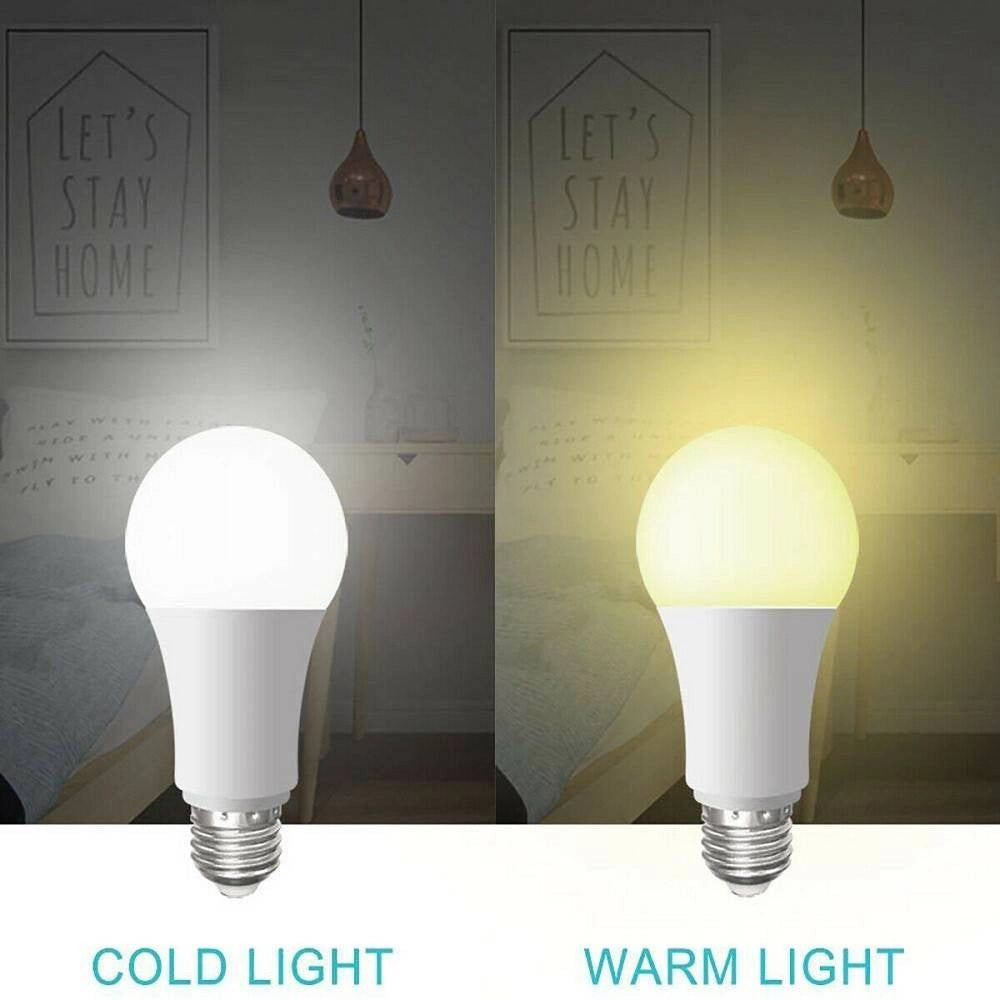 Trade Shop - Lampadina Smart Led Wifi E27 12w 2700k 6400k Dimmerabile Ios Android Alexa Google -