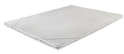 Topper matrimoniale in Memory Foam 5 cm | Sfoderabile Misura: 170x200 Fuori misura