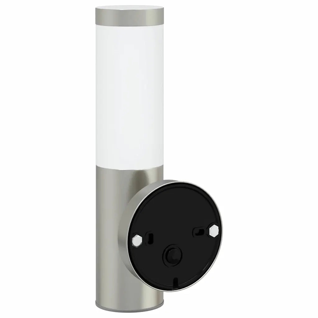Lampada da Parete Esterna Argento 15 x 7,5 x 33 cm 4005951