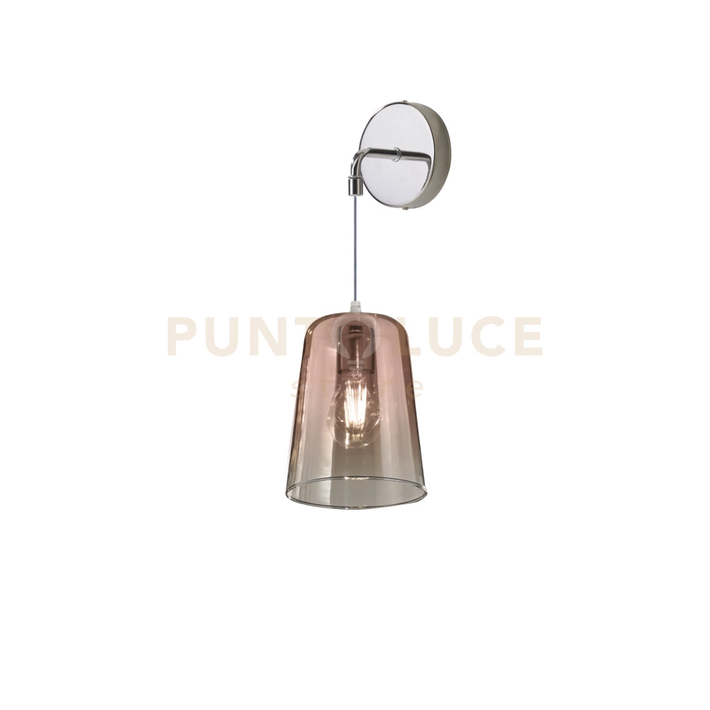 APPLIQUE BIANCO REGOLABILE 1 LUCE RAME 1164BI-A-RA