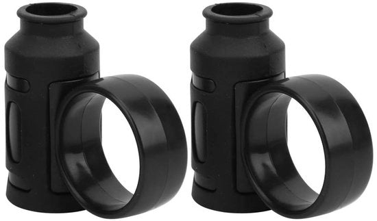 Drumstick Antislip Controleclip - 2 Stuks - Supporto per Bastoncino a Contatto - Materiale morbido - Accessorio per Batterista - Orefice per la pratica - 2 pezzi