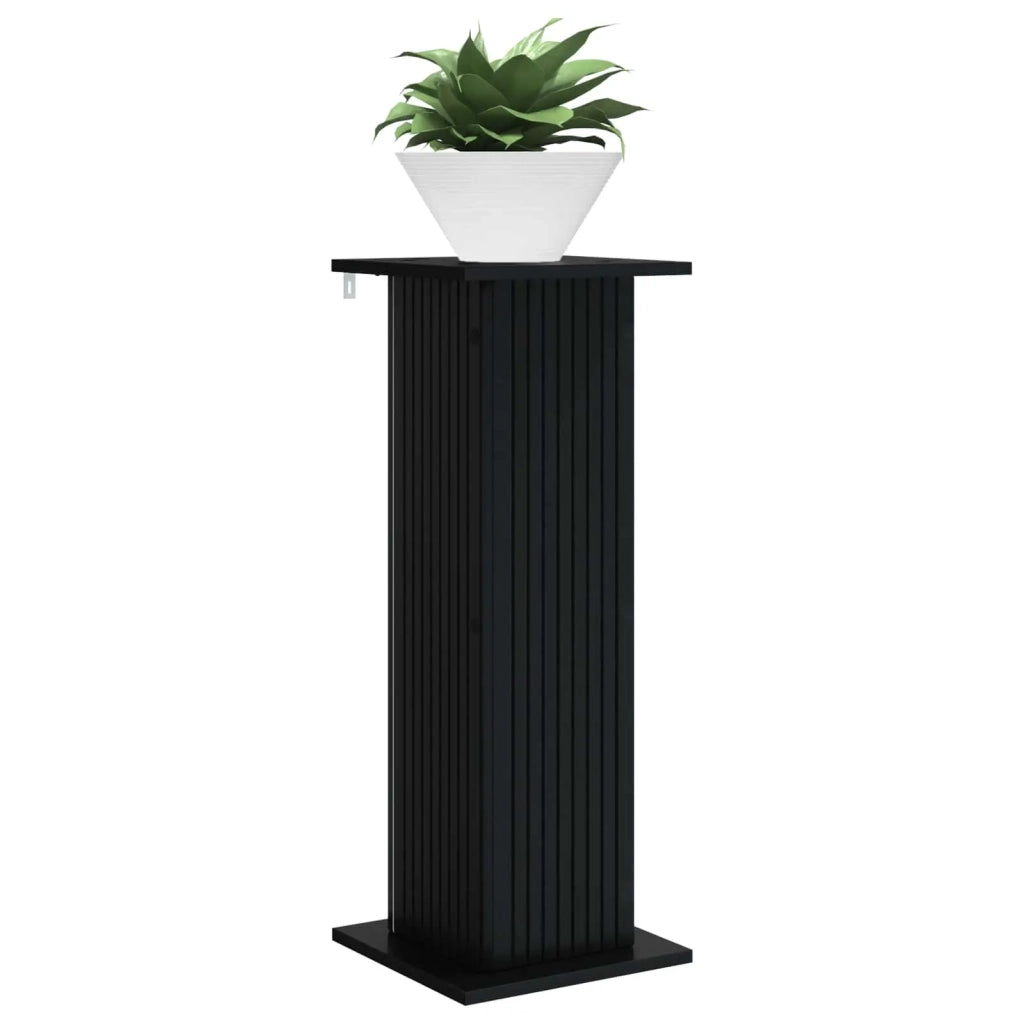 Supporto per piante | Sostegno per piante Nero 30,5 x 30 x 80,5 cm