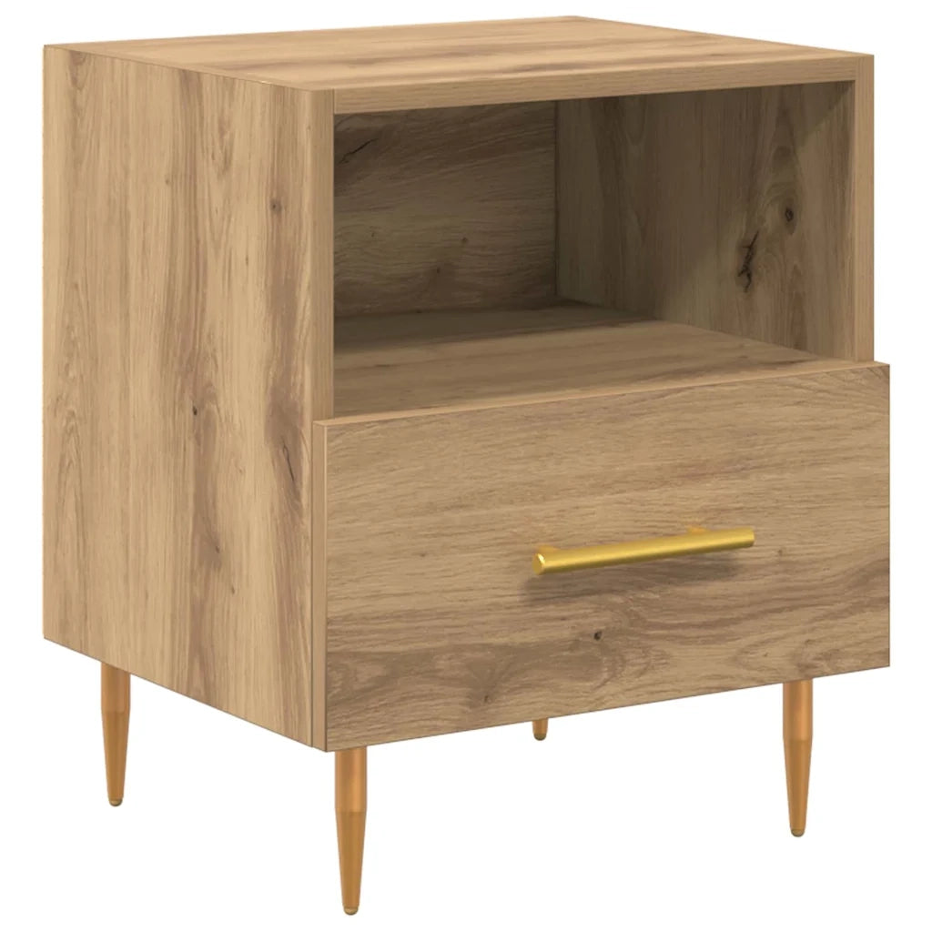Comodino Marrone 40 x 35 x 47,5 cm Legno multistrato 882077