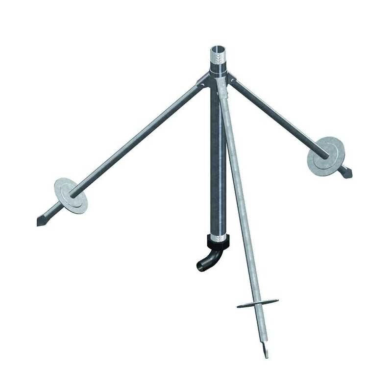 Treppiedi Zincati per Irrigatori Att.Maschio m 1-1/4"