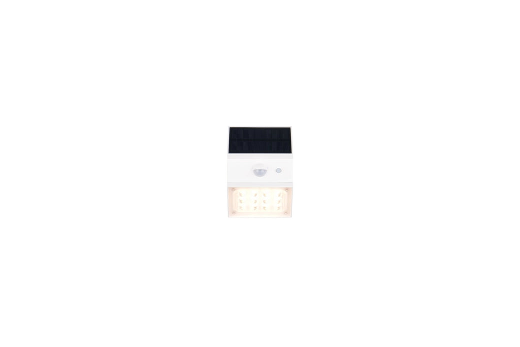 Applique solare TALCA bianca LED 3W IP65 orientabile