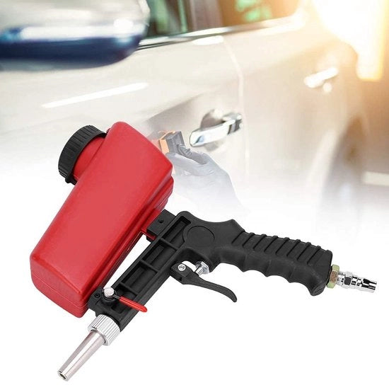 Macchina a sabbia pneumatica portatile - 20 litri - Grande capacità - Placca di sicurezza - Per manutenzione auto