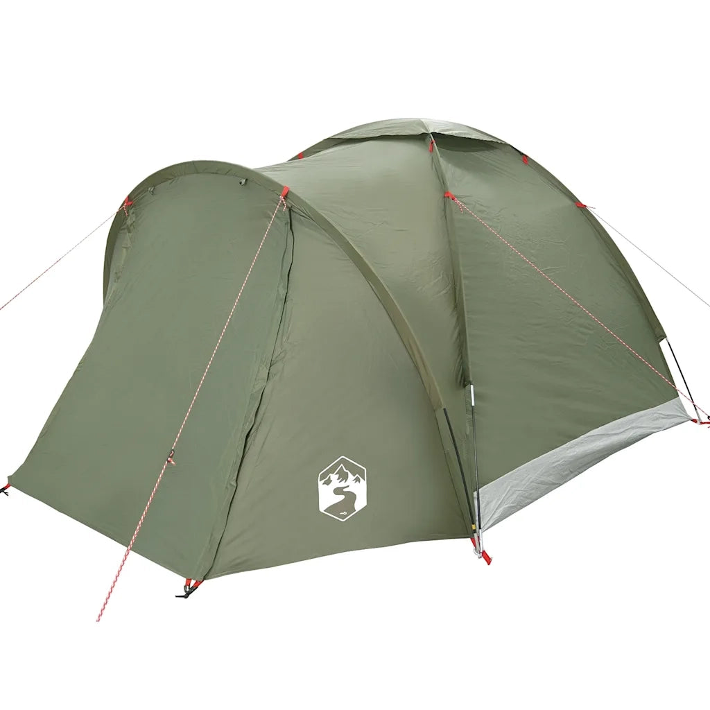 Tenda da Pesca per 2 Persone Verde Oliva Impermeabile 4009485