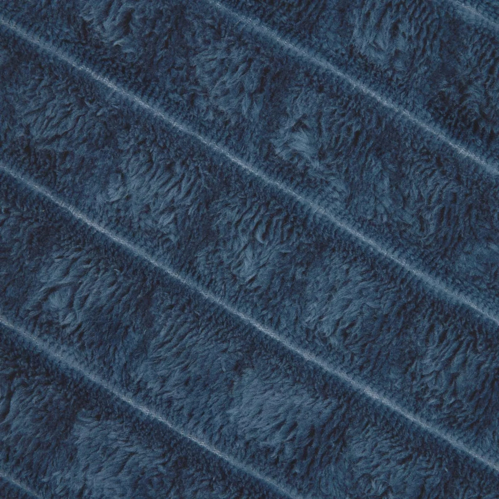 Coperta Blu navy 200 x 150 cm Panno 42016926