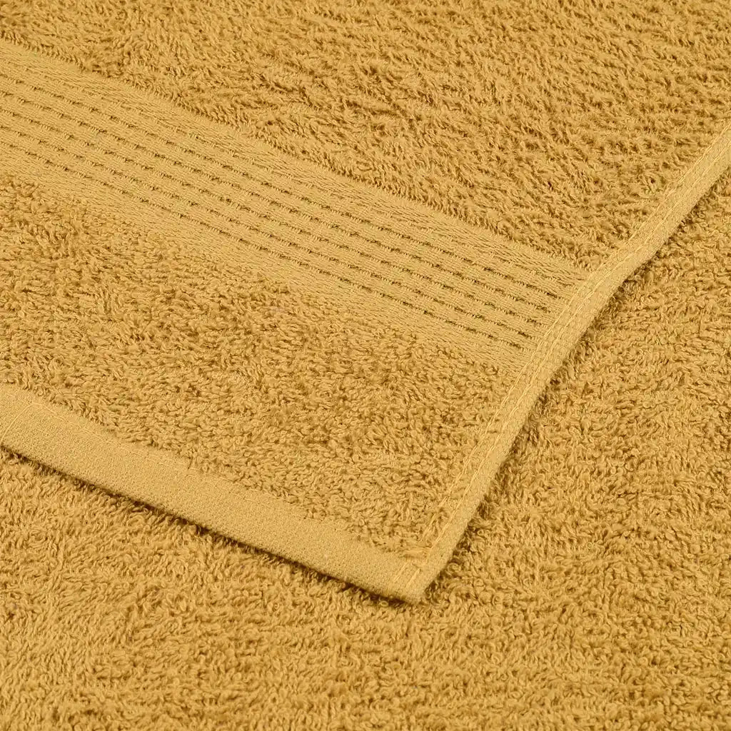 Asciugamani FROGN 10 pz Oro 100x200 cm 360 g/m² 136820
