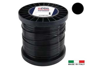 FILO PER DECESPUGLIATORE IN NYLON TONDO PRO NERO  ø mm.2,4 in matassa da mt.349    EXCEL