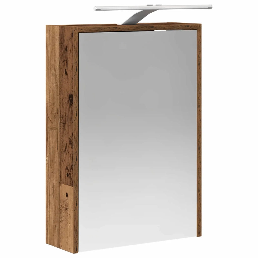 Mobiletto per specchio da bagno Legno vecchio 43 x 16 x 62.5 cm 889149