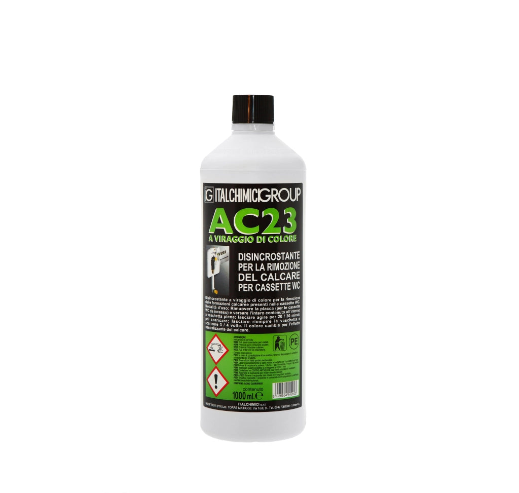 DISINCROSTANTE PER CASSETTE WC 'AC23' 1000 ml