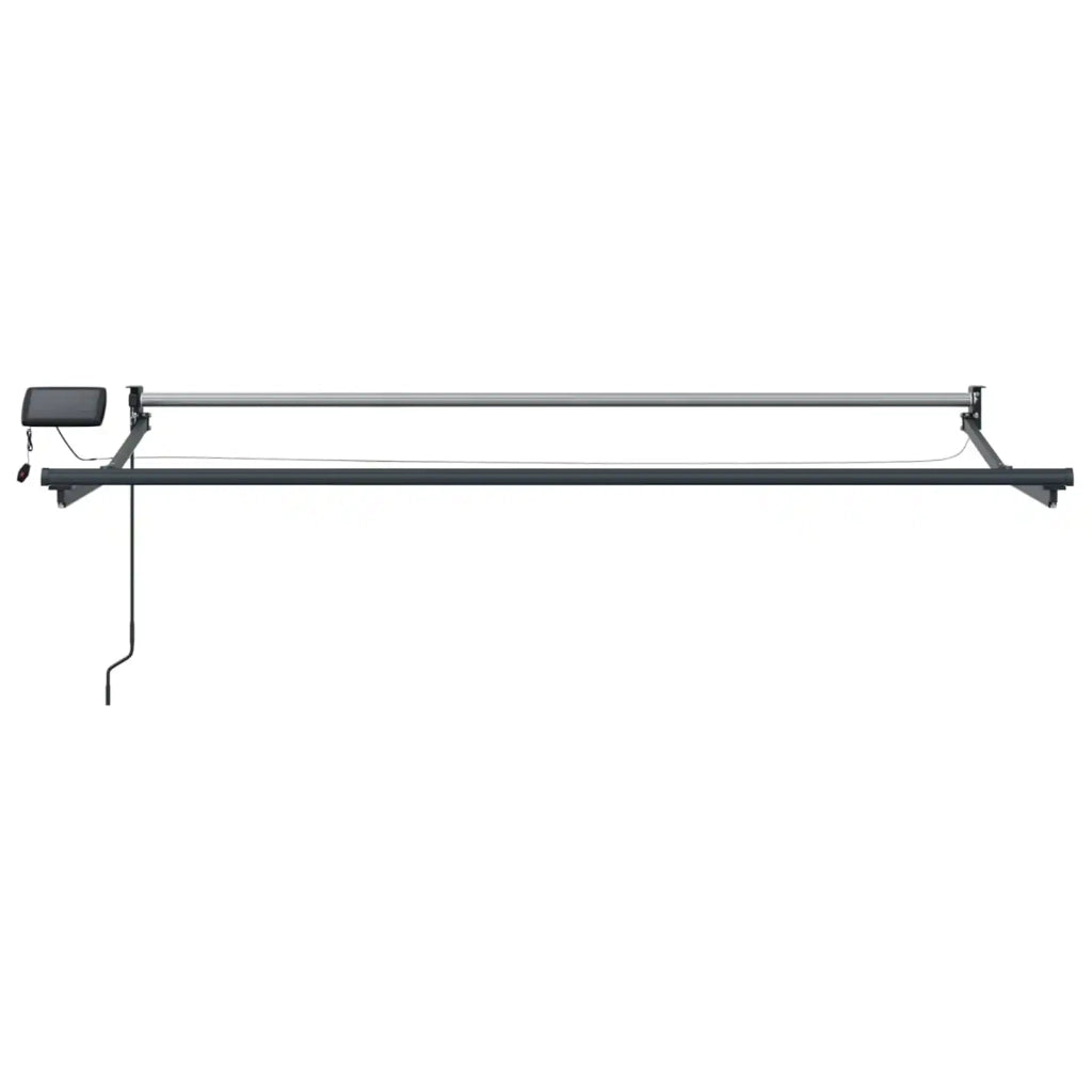 Tenda retrattile manuale con LED Multicolore 3,5 x 2 m 3419387