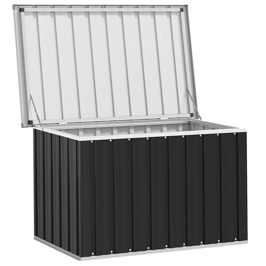 Baule da Giardino Antracite 109x67x65 cm 46259