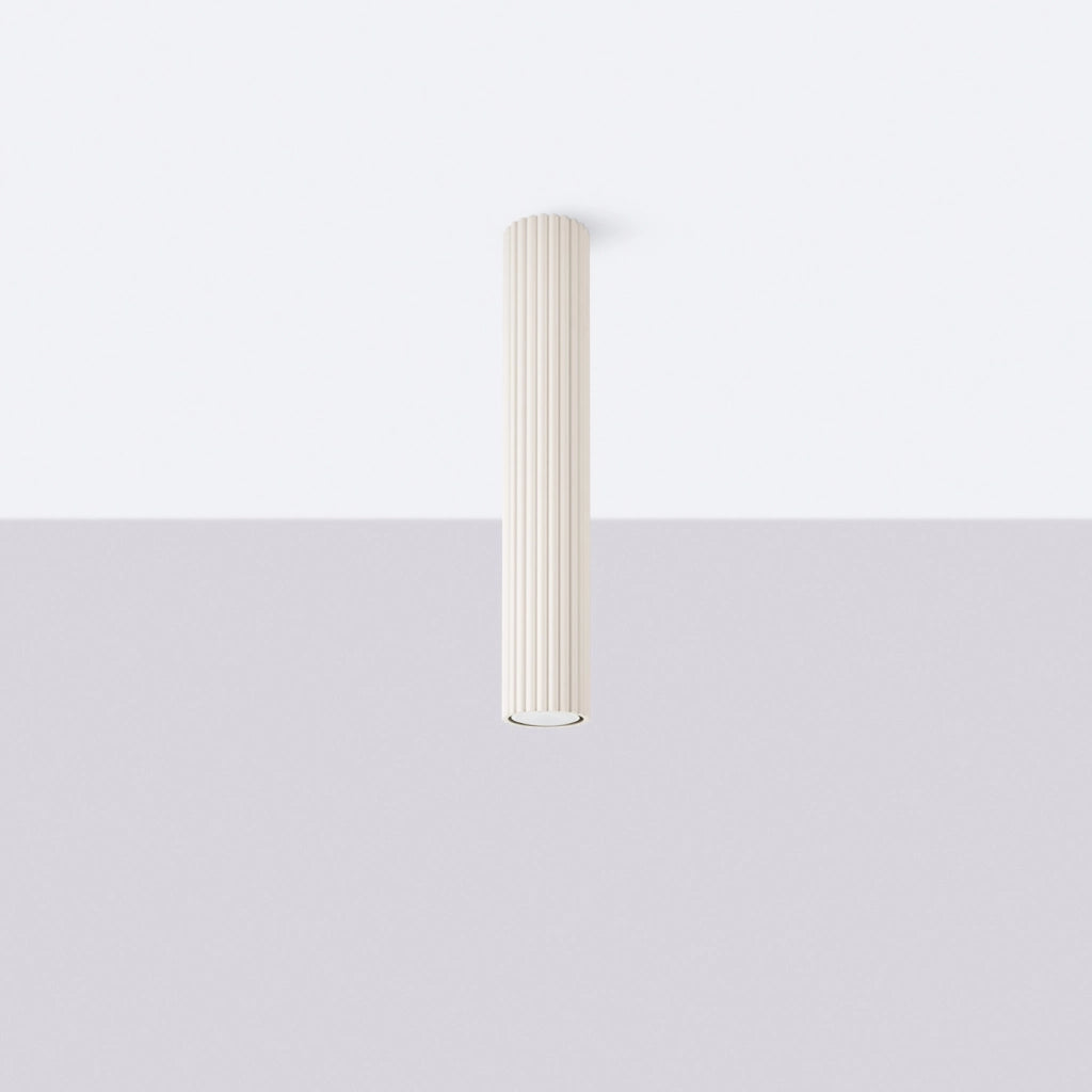 Lampada da soffitto KARBON 40 beige