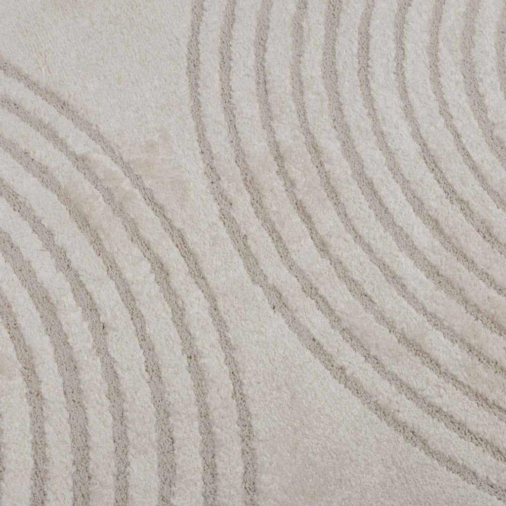 Tappeti per area GALATI Crema 340 x 240 cm Poliestere 42022797