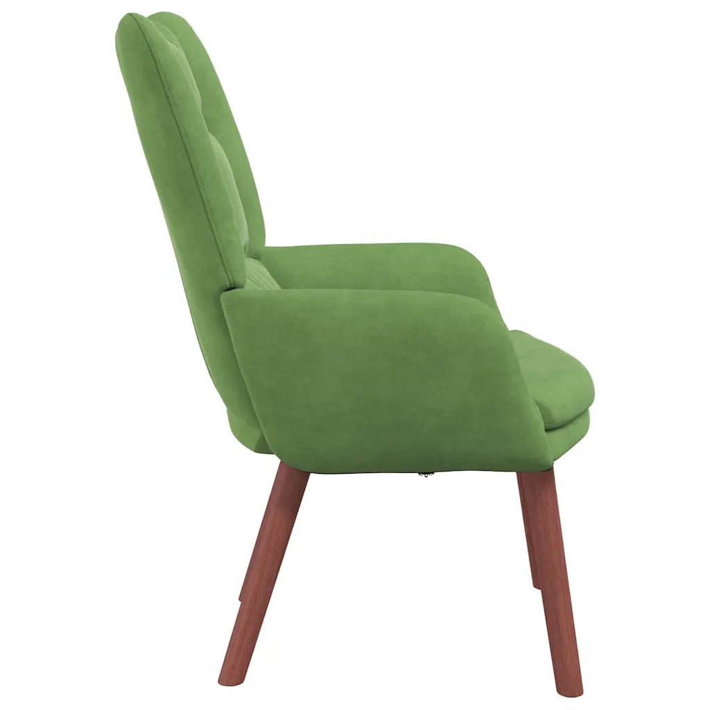 poltrona Verde chiaro 63 x 67 x 94 cm Velluto 42001806