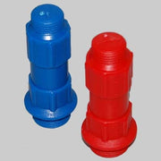 Tappo prova impianti doppio  3/4  1/2 Blu     MADE IN ITALY