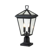 Lampada da esterno su colonna nera E14 40W Alford Place Quintiesse