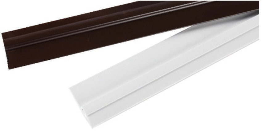 PARAFREDDO RIGIDO IN PVC CON PINNA cm. 100 - Marrone