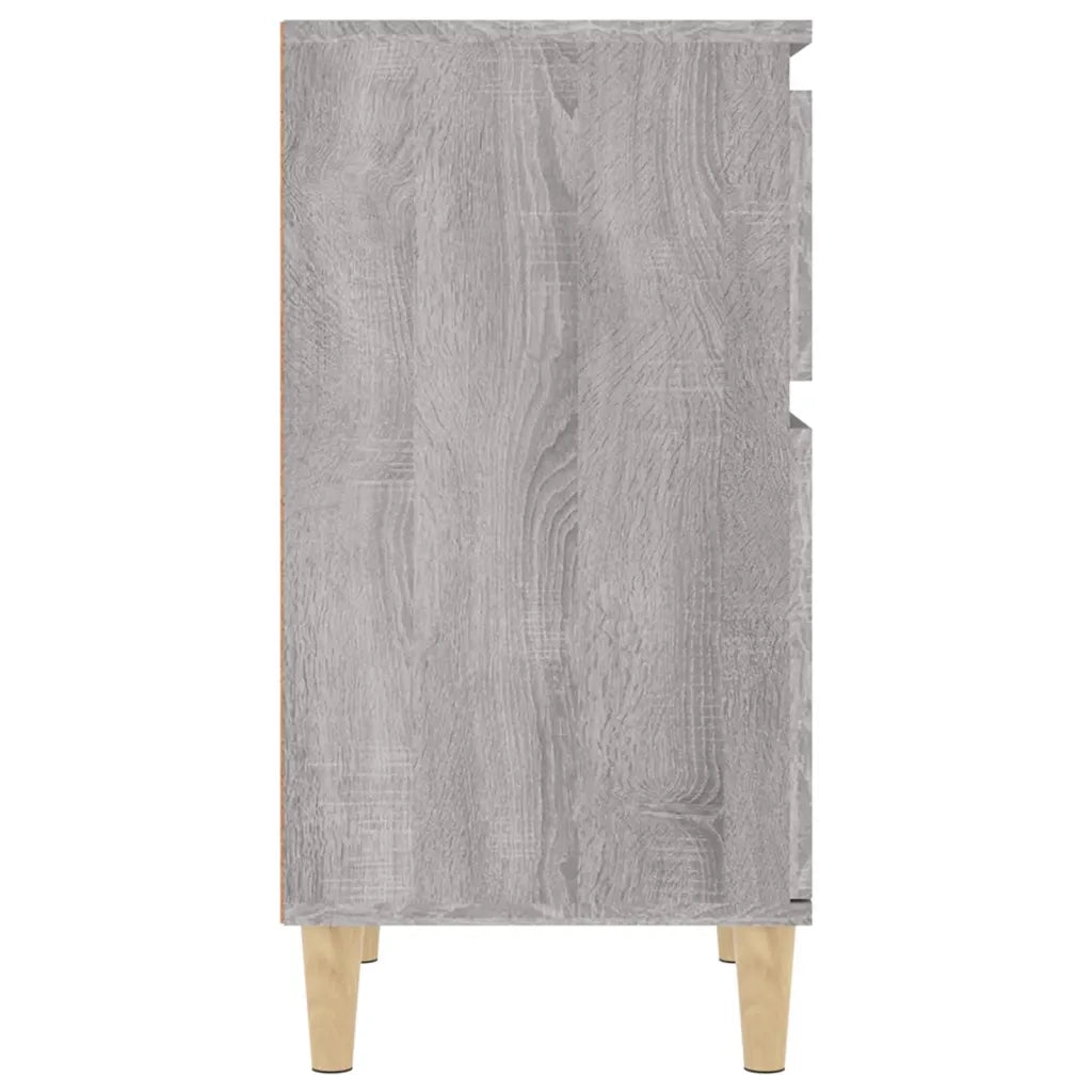 Comodino Grigio Sonoma 40x35x70 cm 819704