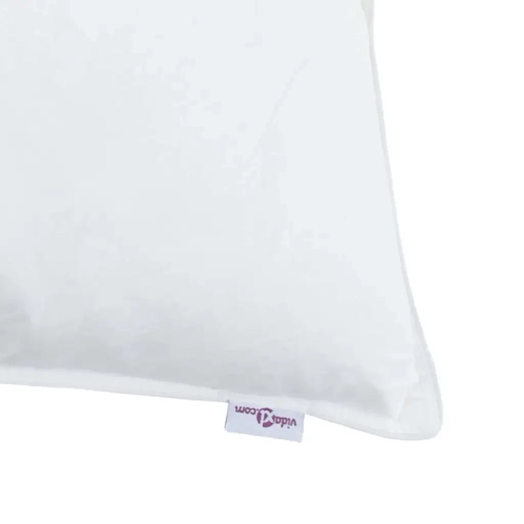 Cuscino con cuscino 2 pcs Bianco 60 x 60 cm Piuma 42007689