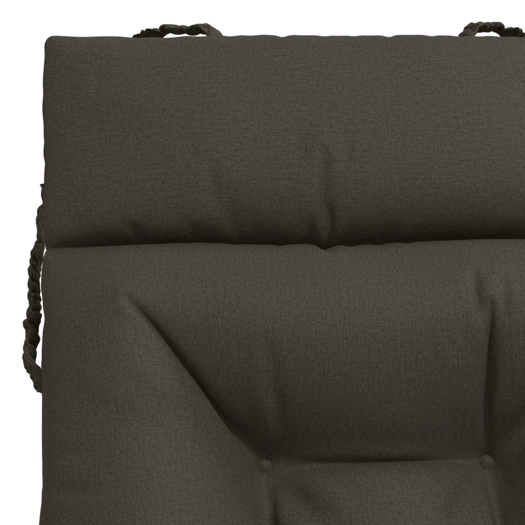 Cuscino per Lettino VIANEN 100% Poliestere Antracite 953935