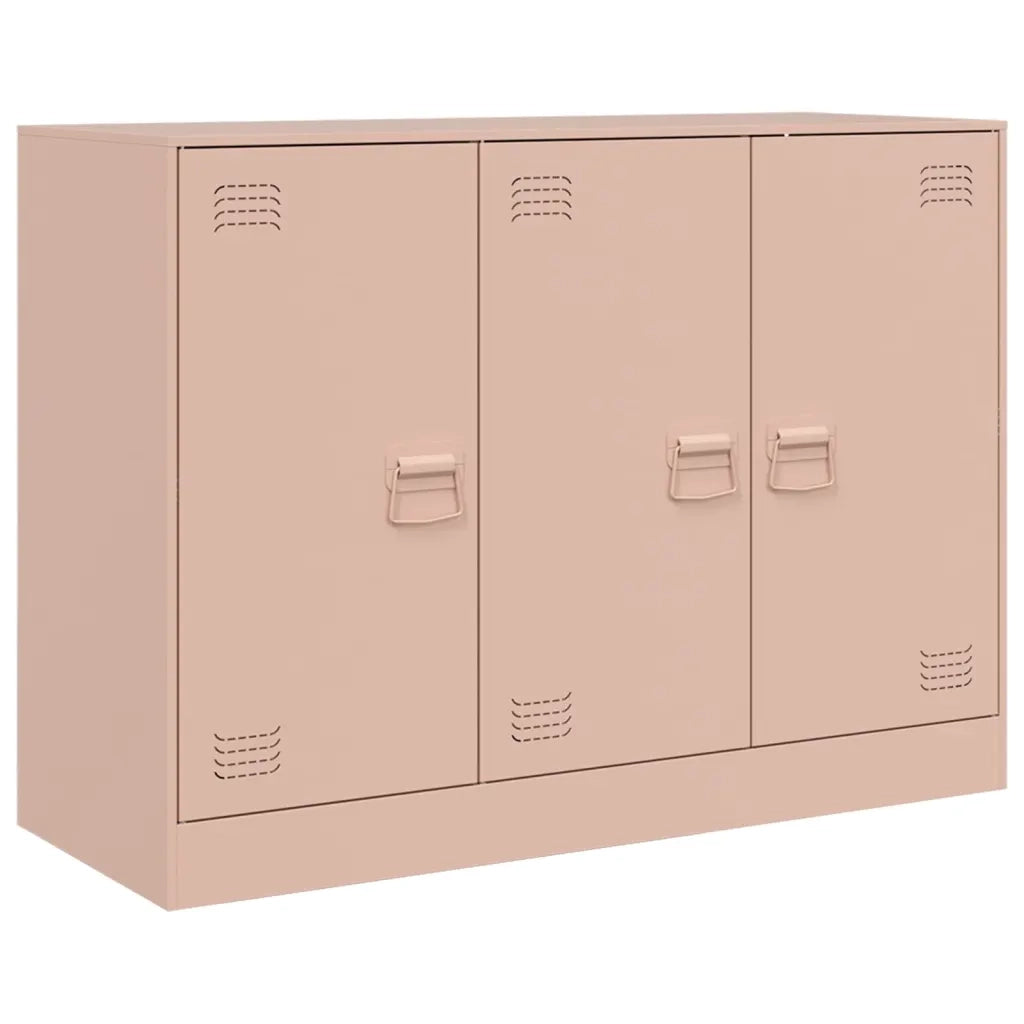 Credenza Rosa 99x39x73 cm in Acciaio
