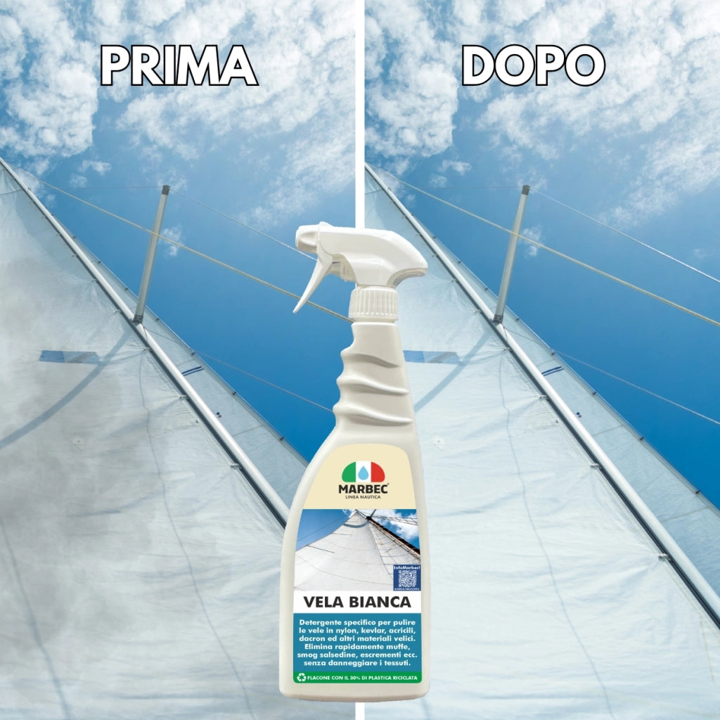 Detergente smacchiante per vele VELA BIANCA   750MLx6Pz