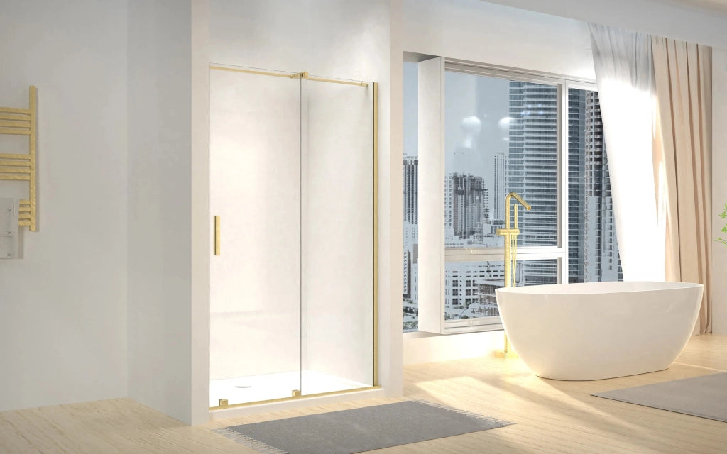 Porta Doccia Rea Montana 140 Gold Brush