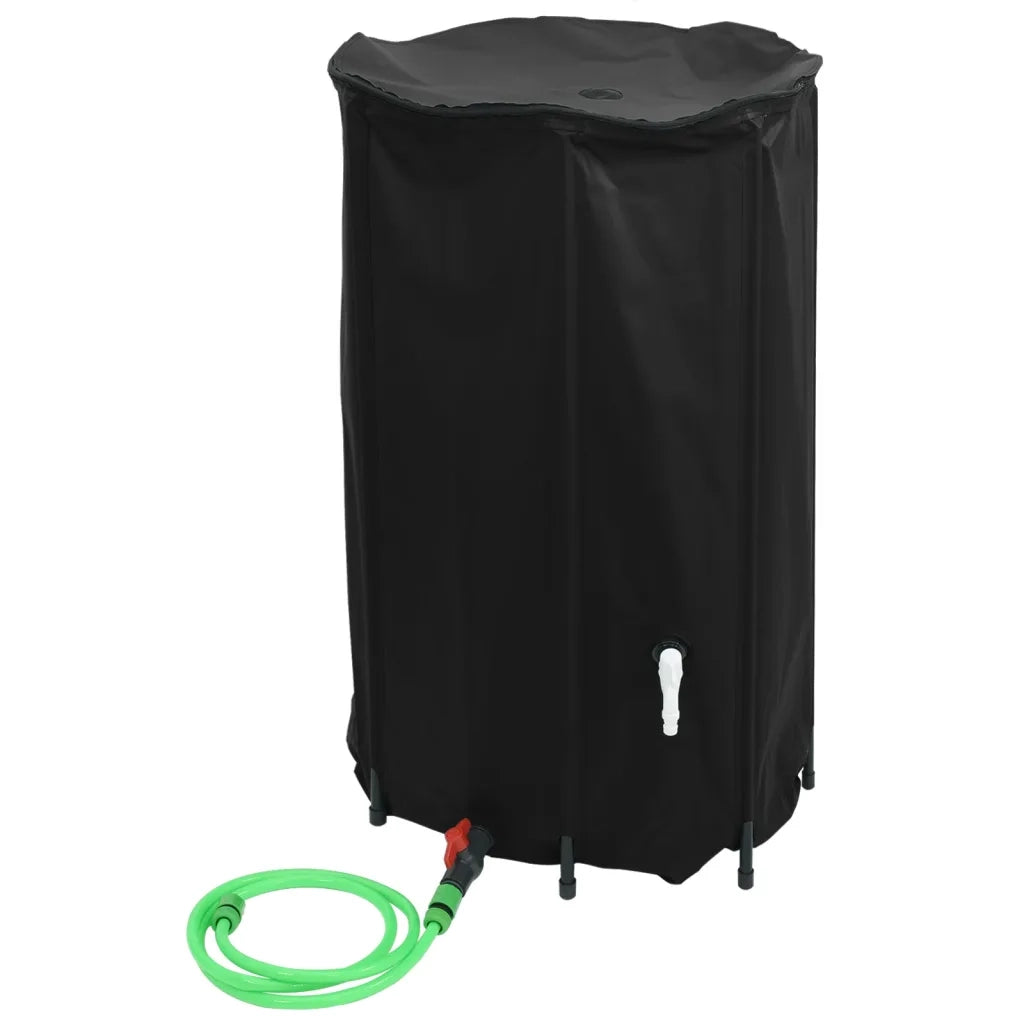 Serbatoio Acqua con Rubinetto Pieghevole 500 L in PVC 155995