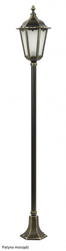 Lampione da giardino Retro 164 cm E27 nero IP43 SU-MA