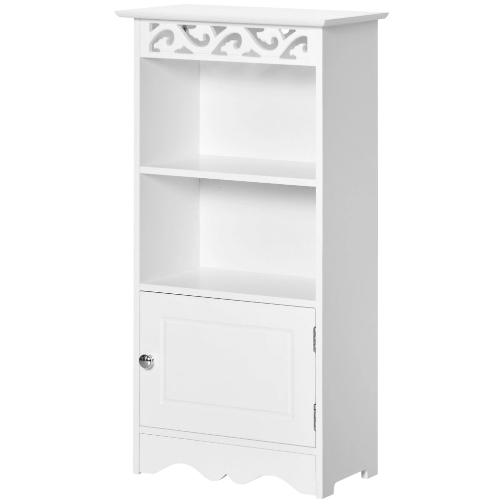 Mobile da bagno ¨C zephmum ¨C MDF bianco 40x23x80 cm