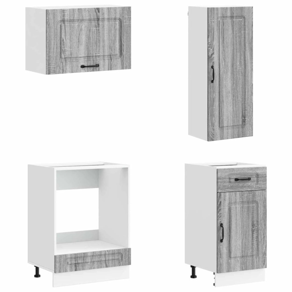 Unità Cucina KALMAR 8 pcs Sonoma grigio Legno ingegnerizzato 3438199