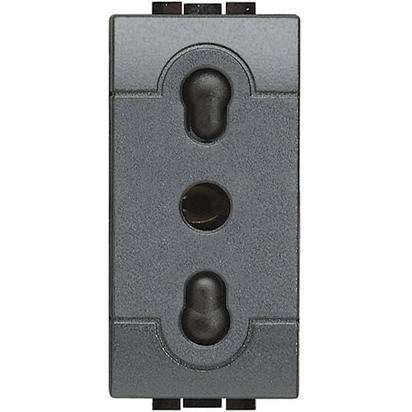 Ticino SL4180F Presa 2P+T 10/16A bipasso