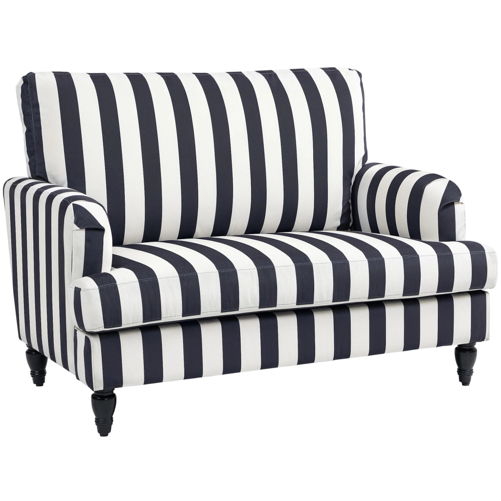 Poltrona Relax in Velluto ¨C Minimal ¨C Nero e Bianco 115x82x82