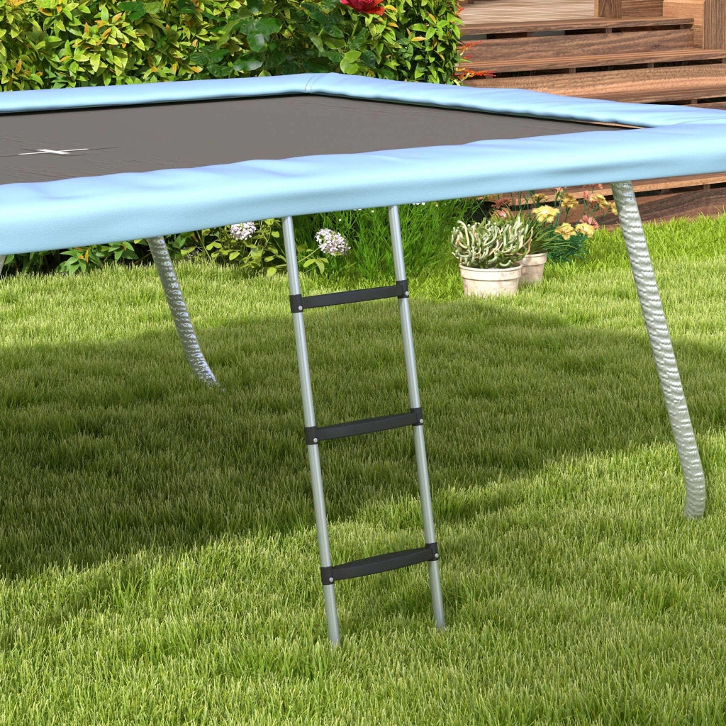 Scala per Trampolino ¨C zephmum ¨C Argento 110x32 cm